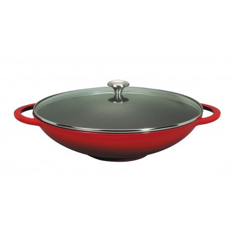 Μαντεμένιο wok chasseur κόκκινο - cookart.gr