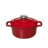 Cast iron mini casserole Chasseur red03 | COOKART