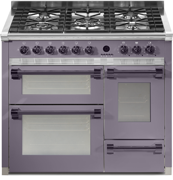 Κουζίνα με τριπλό φούρνο ASCOT 100/3 Steel cucine | COOKART